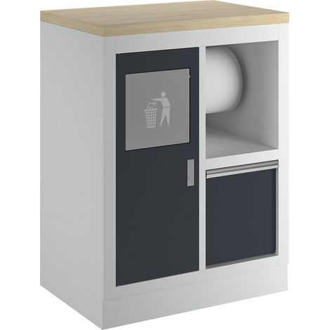 FRANKEL kaiserkraft, Caisson pour déchets et de nettoyage, h x