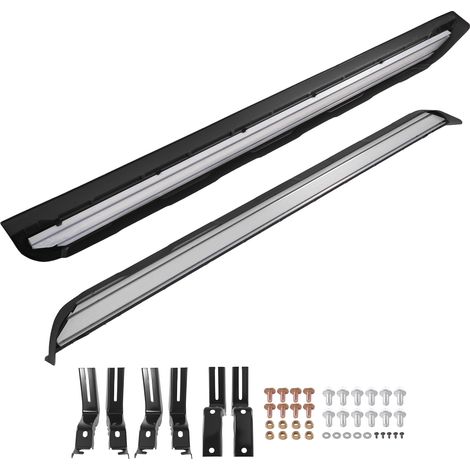 Black Side Steps Running Board for Ford Ranger T6 T7 T8 T9 2012-22 Nerf Bars (1/5)