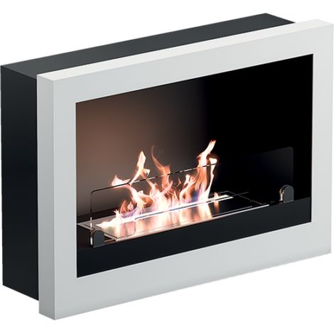 BIOCAMINO RUBIS MODÈLE TREVISO BLANC TECNOAIR SYSTEM (1/4)