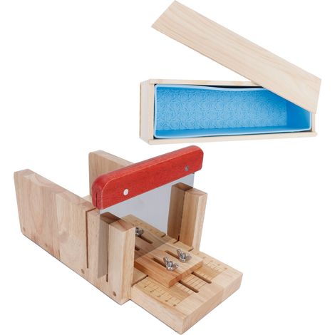 Set mit 1000-ml-Seifenformen, Brot- und Kuchenausstechern sowie Schneidewerkzeugen für die DIY-Seifenherstellung (1/5)