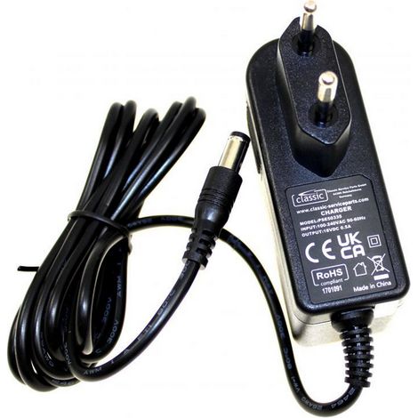 Cargador alimentador aspirador Rowenta 18.5v 0.5A