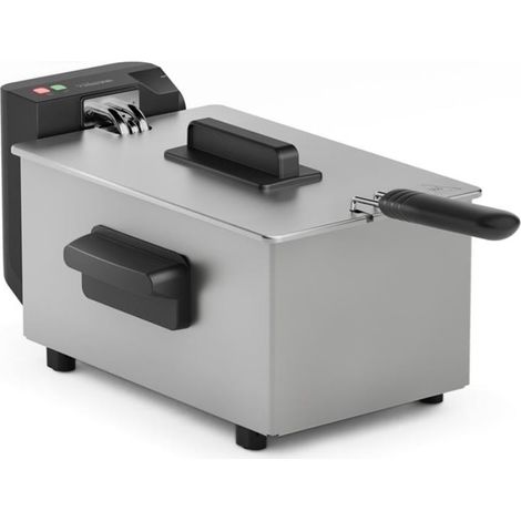 TriStar FR-9334 Freidora 3 L Plata Negro 2000 W