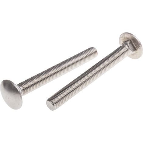Boulon Acier Inoxydable, Brut, M10 x 90mm ( Prix pour Sachet de 10 )