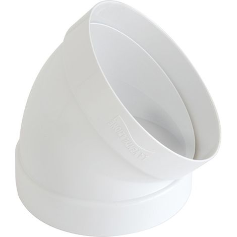 CAPPA CURVA 45° FF D.125 BIANCO