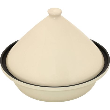 Runde tajine „magma“, durchmesser 30 x höhe 22 cm, rosa - 5five