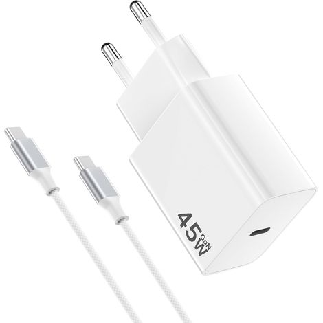 45W Chargeur pour Samsang Charge Rapide, Chargeur 45W USB C Prise (1/5)