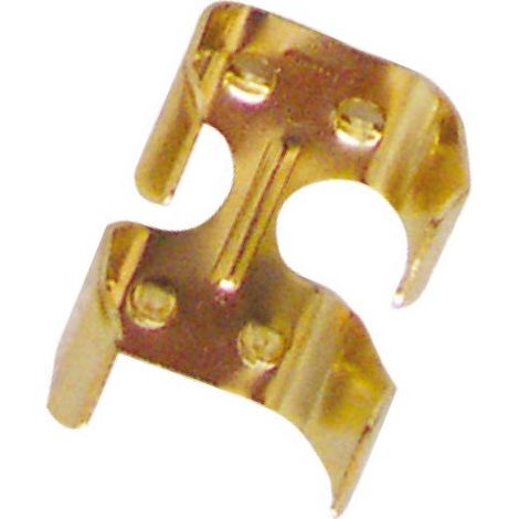 Oro - Morsetto per lunghina grande