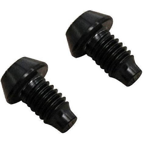Lot de 2 vis d'échappement hydrauliques en titane pour freins de VTT Magura TC4 - Noir (1/5)