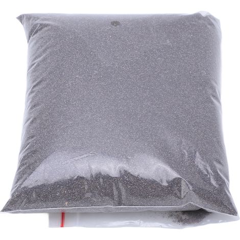 1 kg de sable d'alumine fondue brune (oxyde d'aluminium), abrasif pour pistolet et cabine de sablage, grain 36 (1/5)