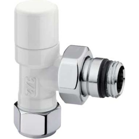 Detentore d'arredo a squadra bianco 1/2 x 24-19 Arteclima