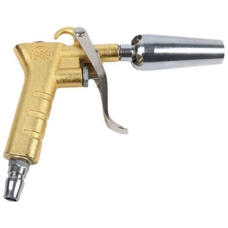 Kit de pistolet à air Duster Type de grand cylindre d'air de qualité industrielle Pistolet de soufflage pneumatique Type de pistolet Buse de débit d'air propre pneumatique Nettoyeur de souffle (1/5)