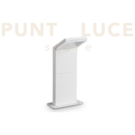 Ideal Lux Lampada da terra Style 1 luce LED integrato IP54 bianco alluminio