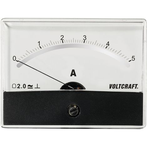 VOLTCRAFT AM-86X65/5A/DC AM-86X65/5A/DC Einbau-Messgerät AM-86X65/5A/DC Drehspule (1/3)