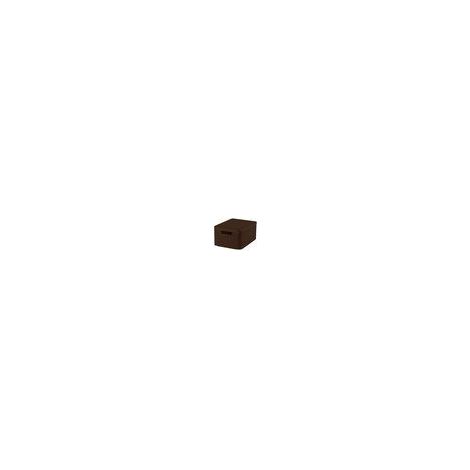 CURVER 205839 RANGEMENT STYLE ASPECT ROTIN S + COUVERCLE DEUXIÈME GÉNÉRATION POLYPROPYLÈNE CHOCOLAT (1/2)
