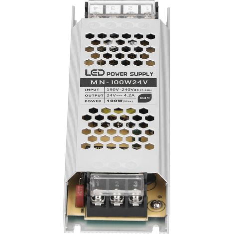 Alimentation LED 100W étanche IP68, transformateur pour bande lumineuse, driver de puissance CTN, entrée AC110-240V, éclairage extérieur. (1/5)