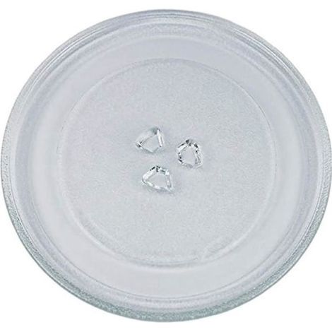 Plateau tournant pour micro-ondes 24,5 cm, plateau en verre, platine vinyle R (1/5)