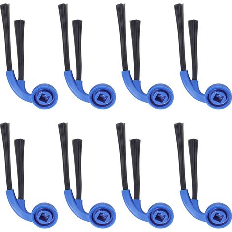 Spazzole Laterali per Ecovacs Deebot T30C Omni/T30C Omni Gen2/T80 Omni/X8 Omni/X8 Pro Omni, Accessori Aspirapolvere, Ricambio Spazzola Nylon Bordi, 8 Pezzi (1/5)