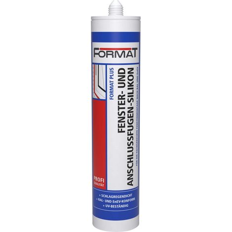 Format Plus Fenster-u.Anschlussfugensilikon 310 ml grau
