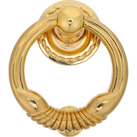 Türklopfer aus Zinklegierung runder Ring robuster (1/5)