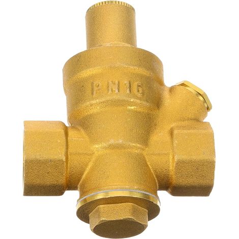 Régulateur De Pression D'eau Réglable En Laiton 15 Mm Pour Équipements Domestiques Vanne De Haute Pression Compatible Irrigation Et Camping-car Contrôle Précis (1/5)