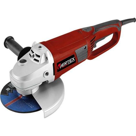 Amoladora angular Vertex de 230 mm y 2400 W.
