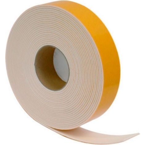 Rollo cinta autoadhesiva marfil 10 mts 50x3 mm