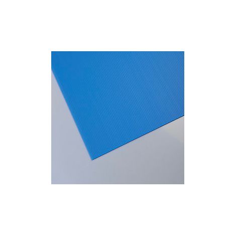 Lastra Polimark alveolare azzurro 50 x 150 x 0,25 cm