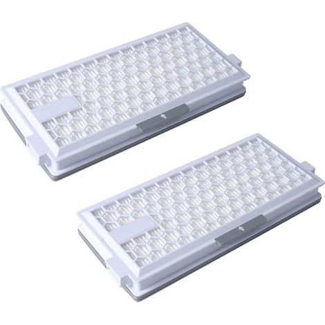 SF-HA50 Lot de 2 filtres HEPA Airclean 50 compatibles avec les aspirateurs Mi-ele Complete C3 C2 Compact C1 C2 S8340 S6240 S5211 S8000 (1/2)