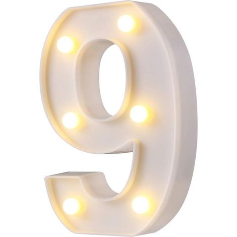 Lettres lumineuses LED, logo de 26 lettres, idéal pour une soirée, un mariage, un anniversaire ou une fête à la maison. (1/4)