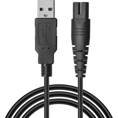 Chargeur compatible avec l'hydropulseur, câble de chargement USB, pièces de rechange (1/5)