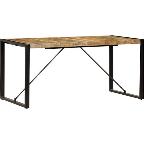 Maison Exclusive - Esstisch 160x80x75 cm Massivholz Mango