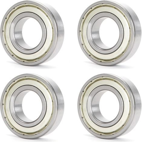 Stück 608ZZ Kugellager 8x22x7mm Chromstahl mit doppelter Metalldichtung Rillenkugellager