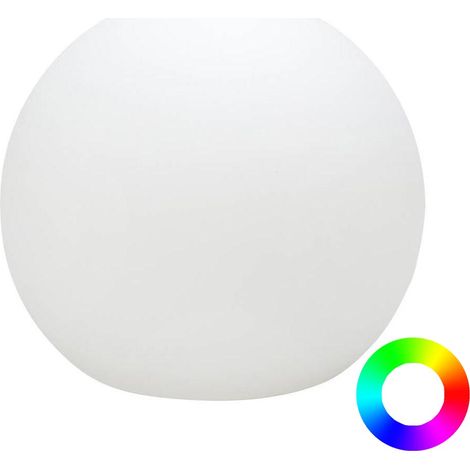 BULY 60 cm Palla luminosa decorativa altamente resistente. Carica solare e luce LED RGB. Prodotto in Spagna