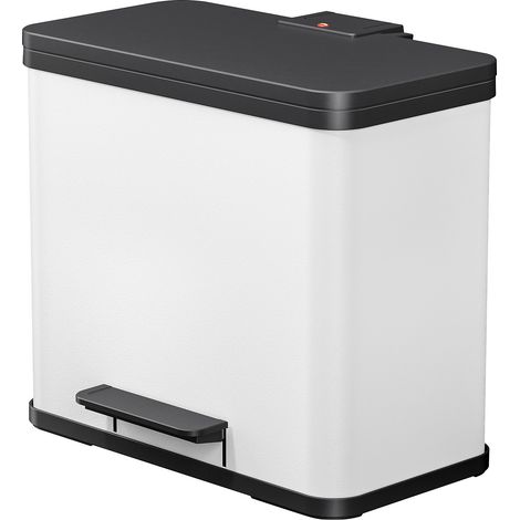 Hailo 0630-230 Oko Duo Plus L Pédale d'eau 17+9L Blanc/Noir (1/5)