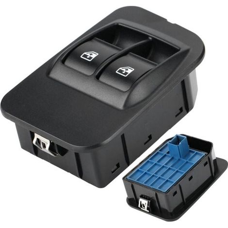 Electric window switch – Control button with anti-pinch function – Compatible with Peugeot Bipper – Robust plastic (1/5)