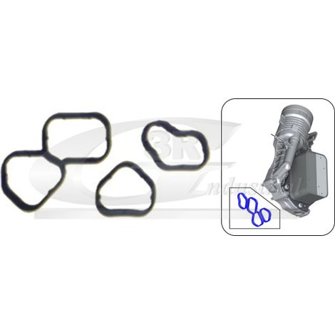 3RG 76104 KIT JUNTAS INTERCAMBIADOR (3PCS)