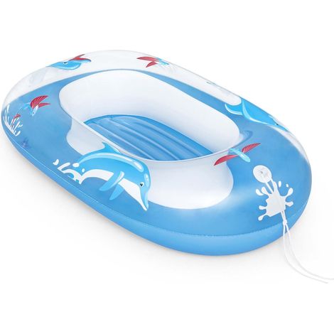 Balsa de playa Bestway 34037 Dolphin, 102 x 69 cm