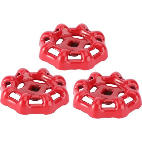 3 pièces Lot de Volants Fonte pour Vanne Robinet (1/5)