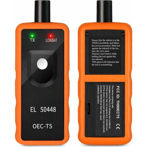 Outil de Réinitialisation TPMS pour EL50448,Capteur Pression Pneu Auto Moniteur pour GM Opel, Dispositif de Mesure la Pression des Pneus,Dispositif Réapprentissage Rapide pour Astra Insignia Vauxhall (1/5)