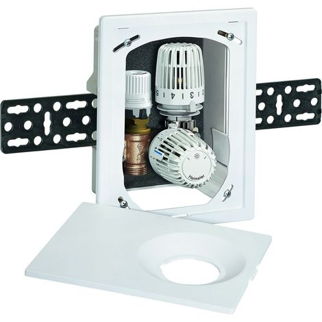 HEIMEIER UP-Kast. Multibox Eclipse K-RTL mit Th.-ventil und RTL, weiß RAL 9016, 9317-00.800 (1/3)