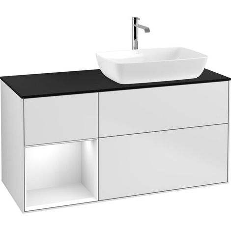 Villeroy & Boch F802GFMT Meuble sous-lavabo Finion F80 (1/2)