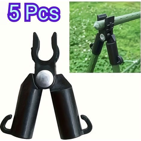 5 connecteurs en plastique pour plantes Convient aux tomates, arbres, concombres, haricots et accessoires de treillis (1/5)