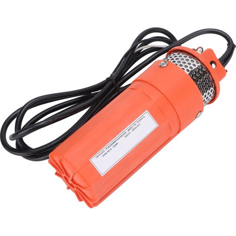 Pompe immergée solaire 12V DC petit débit haute hauteur manométrique grande puissance pour rivière extérieur forage irrigation (1/5)