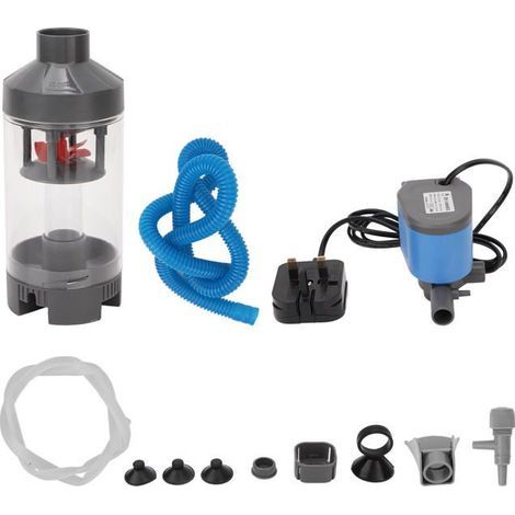 BelleRise - 5-in-1 Aquariumfilter – ZY-1000F5 Silent – mit Geruchsabscheider – für Süßwasseraquarien und Fischtoiletten (1/5)