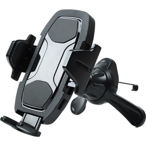 Support Téléphone Voiture Grille Aération Auto Porte Téléphone Voiture Support Téléphone Portable Grille Ventilation Automobile Compatible Smartphone Rotation 360° (1/5)