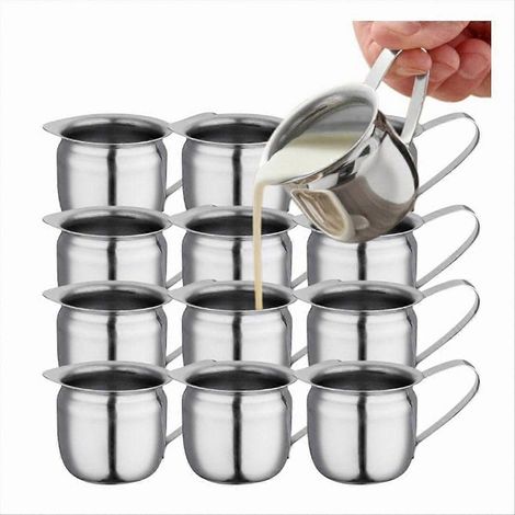 Set mit 12 Espresso- und Sahnekännchen (90 ml), kleines Sahnekännchen (1/5)