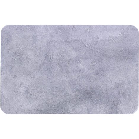 Tappeto in diatomite 39x60 cm - grigio cemento - Tendance