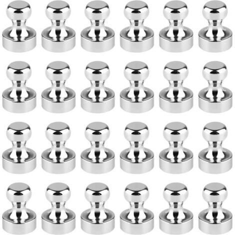 24 Pièces Aimants Puissants 12x16 mm, Aimant Frigo, Aimant Neodyme, Magnet Frigo, Aimants Tableau Magnétique, Aimant Puissant pour Tableau Blanc (1/4)
