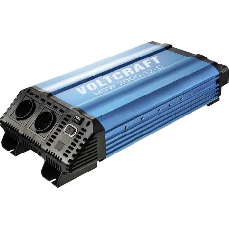[GEBRAUCHT] B-Ware Voltcraft Wechselrichter Inverter Msw 2000 12 G 2000 W 12 Vdc 230 Vac Sinuswelle