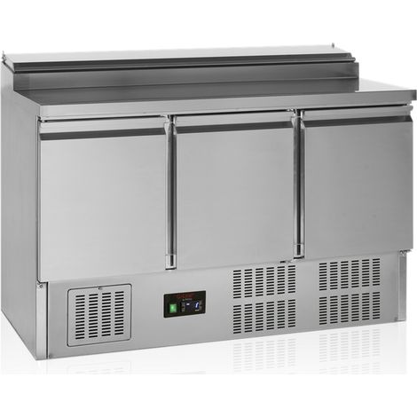 Saladette Réfrigérée Comptoir GN 1/1 Modèle GSS435 - 3 Portes - TEFCOLD
